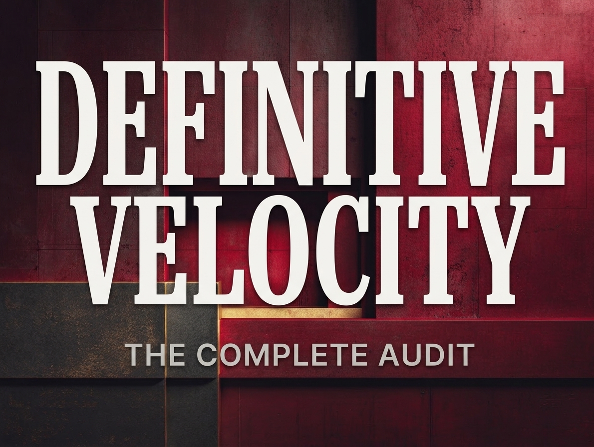 Definitive Velocity suite hero image