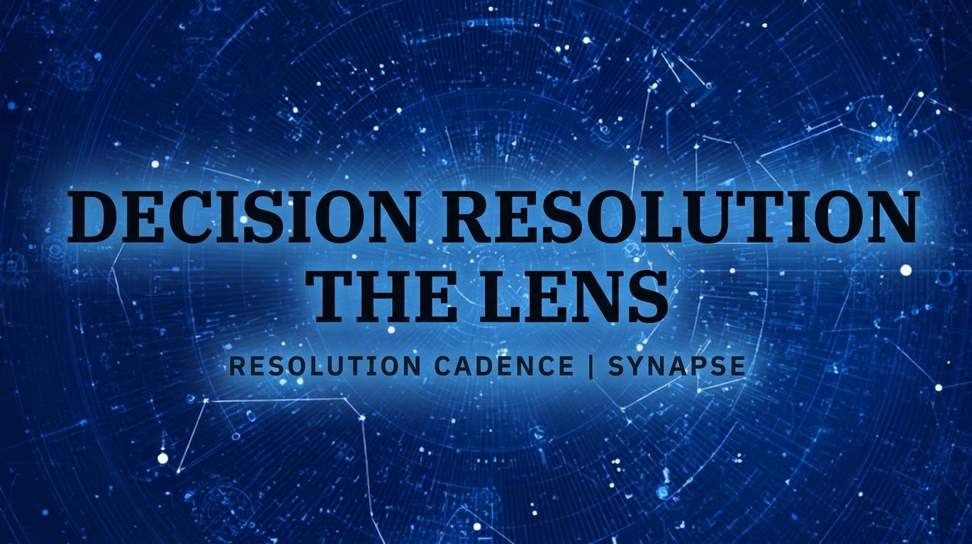 Decision Resolution : The Lens