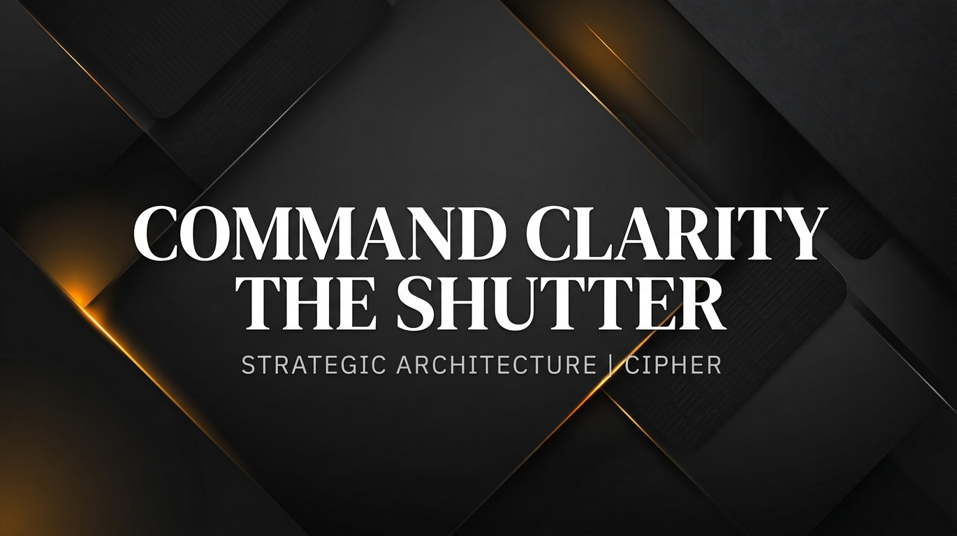 Command Clarity : The Shutter
